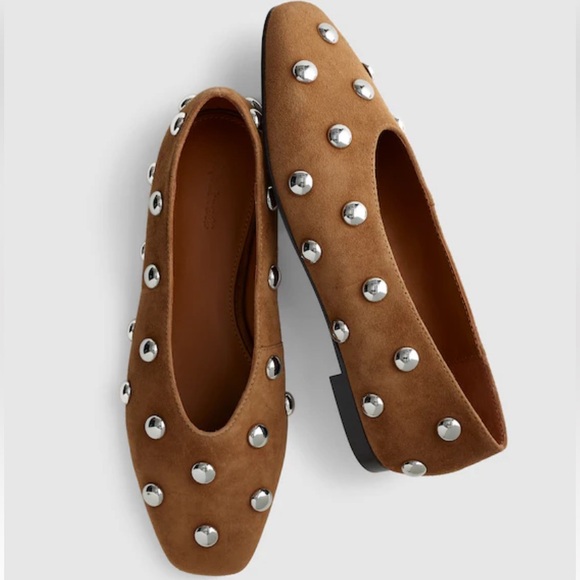 Madewell Shoes 6.5 Mylie Ballet Flat Brown - Picture 2 of 13